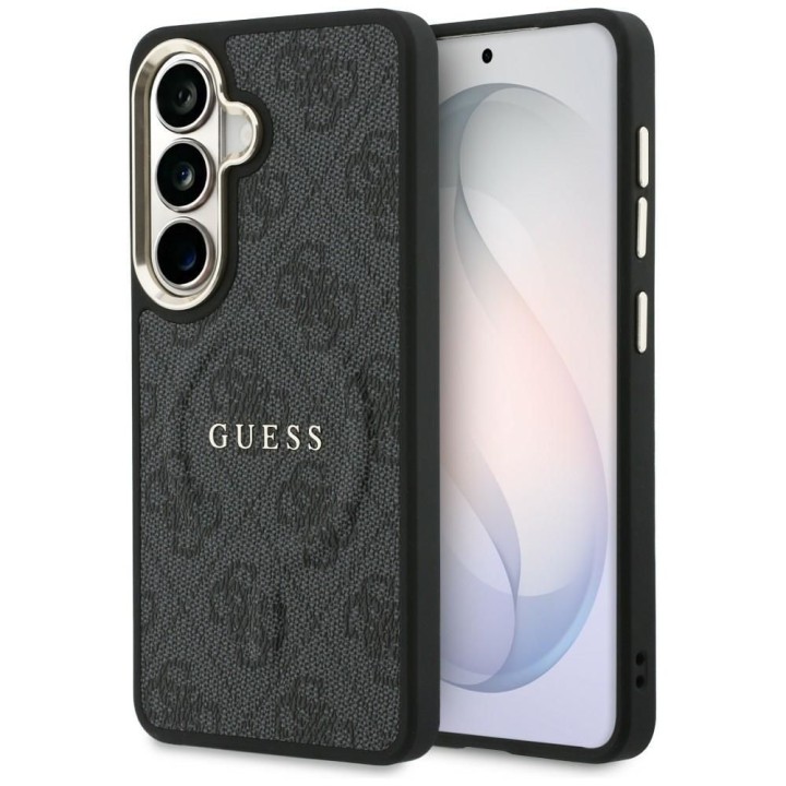 GUESS чохол для SAMSUNG S26 GUHMS26SP4MSEGCK (4G Embossed Ring Magsafe) чорний