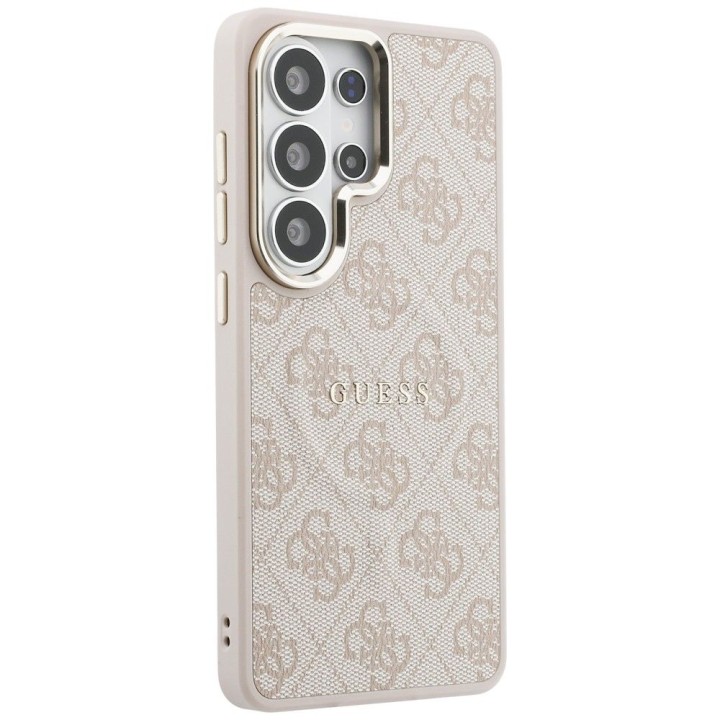 GUESS case for SAMSUNG S26 Ultra GUHMS26LP4MSEGCP (4G Embossed Ring Magsafe) pink