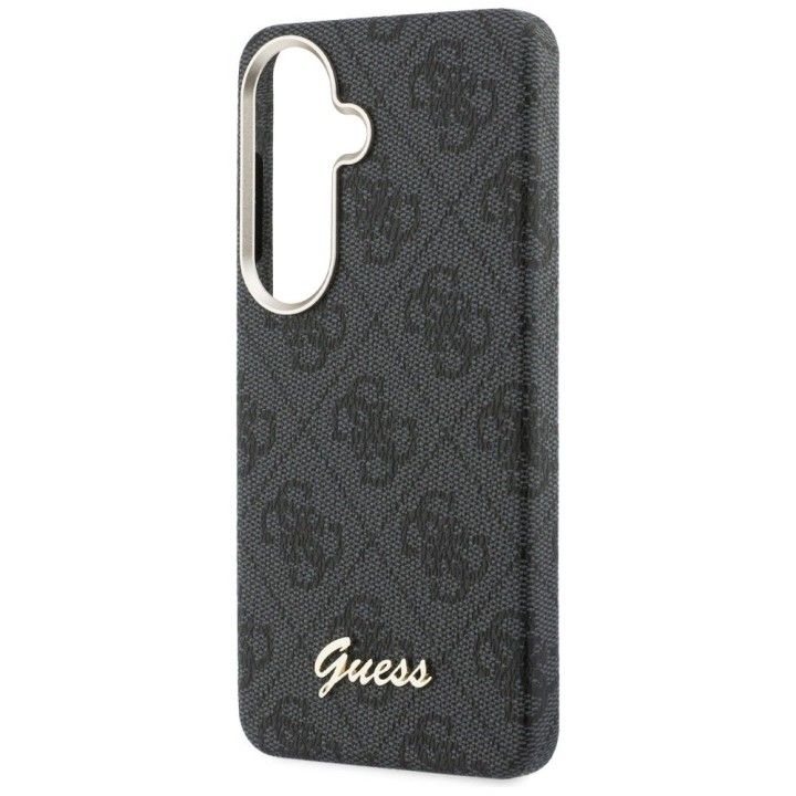 GUESS чехол для SAMSUNG S26 GUHMS26S5P4FWMSK (4G Script MagSafe) черный