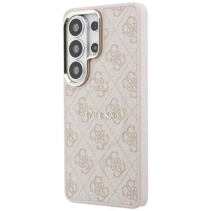 GUESS case for SAMSUNG S26 Ultra GUHMS26LP4MSEGCP (4G Embossed Ring Magsafe) pink