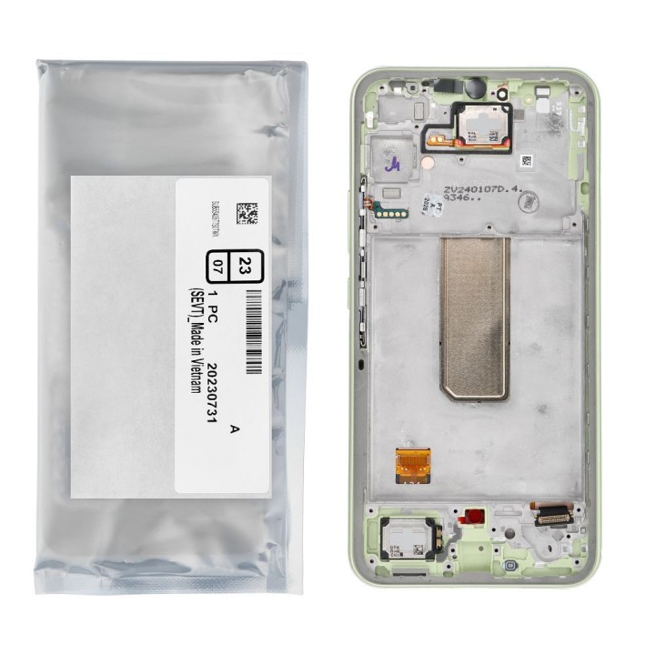 ServicePack LCD display SAMSUNG A34 5G A346B Green GH82-31200C