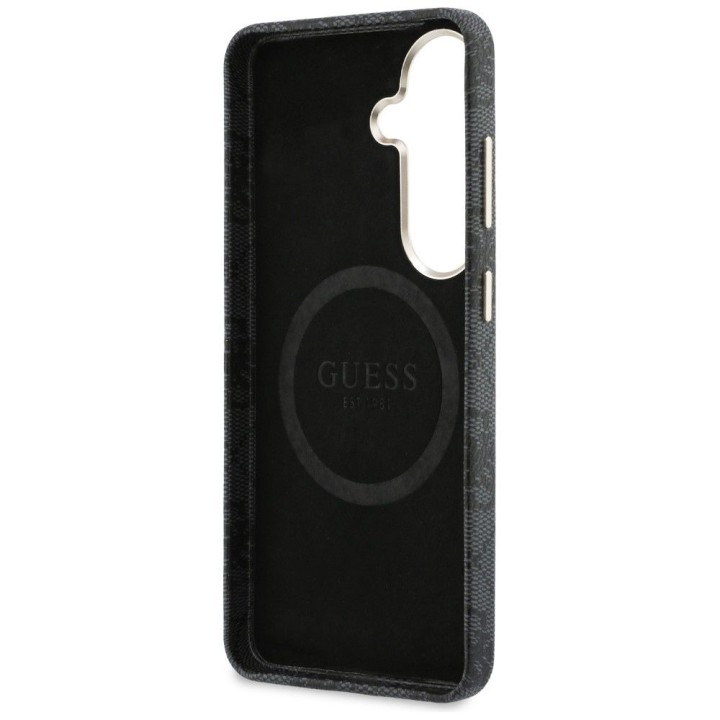 GUESS case for SAMSUNG S26 GUHMS26S5P4FWMSK (4G Script Magsafe) black