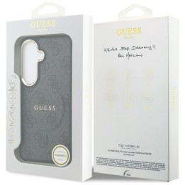 GUESS чохол для SAMSUNG S26 Plus GUHMS26MP4MSEGCK (4G Embossed Ring Magsafe) чорний