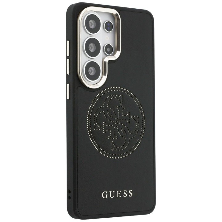 GUESS чохол для SAMSUNG S26 Ultra GUHMS26L5PG4SRGK (Perforated Логотип Magsafe) чорний
