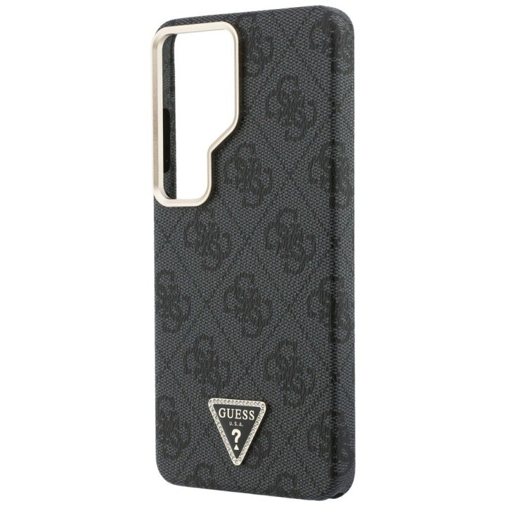 GUESS case for SAMSUNG S26 Ultra GUHMS26LP4GTDGMK (4G Triangle Logo MagSafe) black
