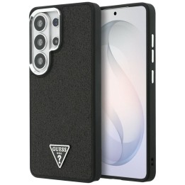 GUESS case for SAMSUNG S26 Ultra GUHMS26LPFGTSCMK (Fixed Glitter Triangle Magsafe) black