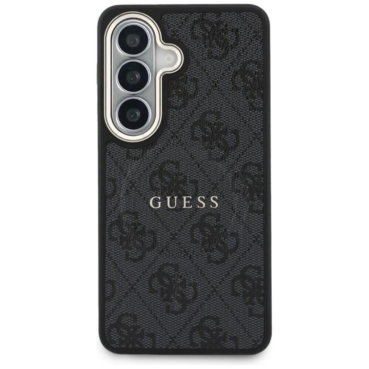GUESS чохол для SAMSUNG S26 Plus GUHMS26MP4MSEGCK (4G Embossed Ring Magsafe) чорний