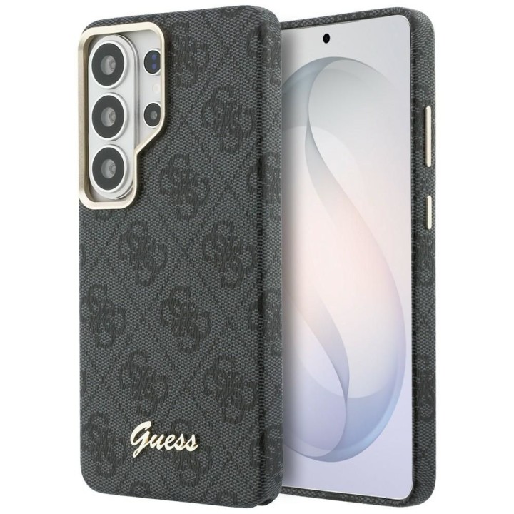 GUESS чохол для SAMSUNG S26 Ultra GUHMS26L5P4FWMSK (4G Script Magsafe) чорний