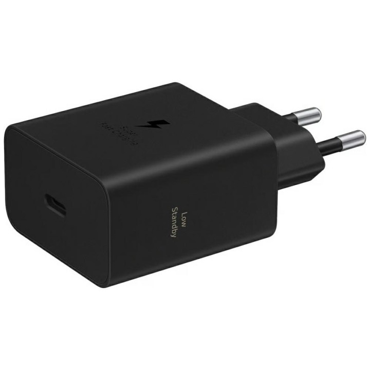 SAMSUNG оригинальное сетевое зарядное устройство тип C PD 3A 60W EP-T6010NBEGWW черное блистер