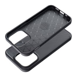 Чохол для iPhone 15 PRO Carbon Premium чорний