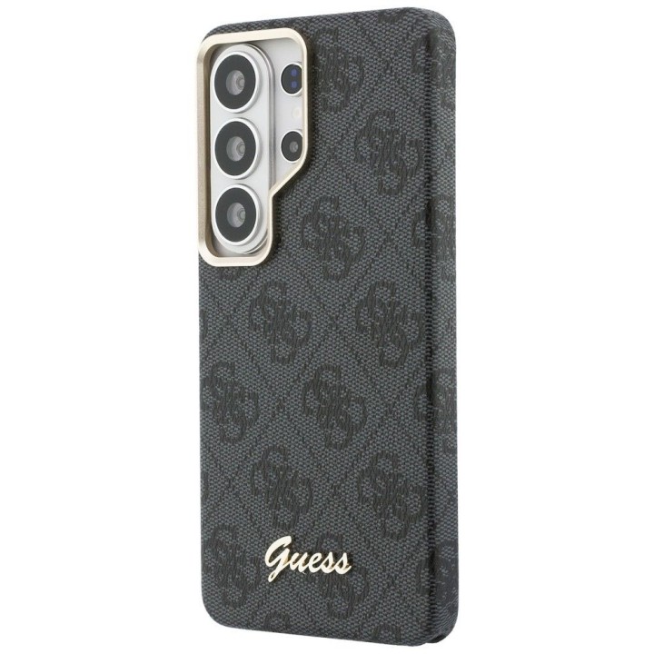 GUESS case for SAMSUNG S26 Ultra GUHMS26L5P4FWMSK (4G Script MagSafe) black
