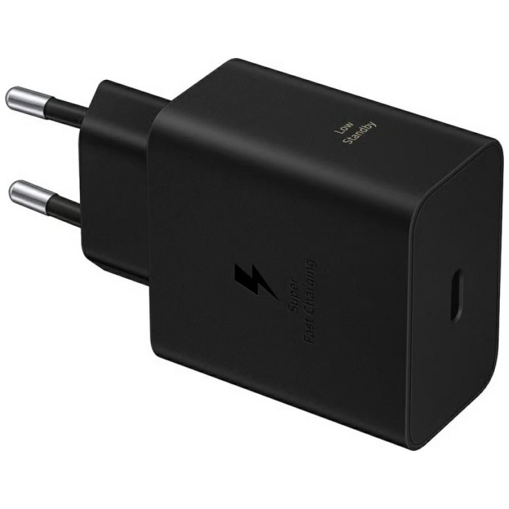 SAMSUNG оригинальное сетевое зарядное устройство тип C PD 3A 60W EP-T6010NBEGWW черное блистер
