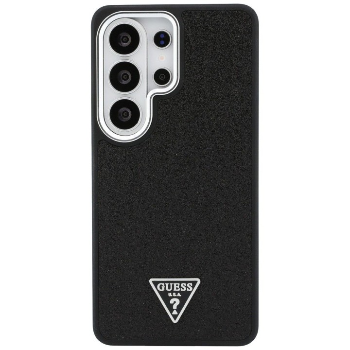 GUESS case for SAMSUNG S26 Ultra GUHMS26LPFGTSCMK (Fixed Glitter Triangle Magsafe) black