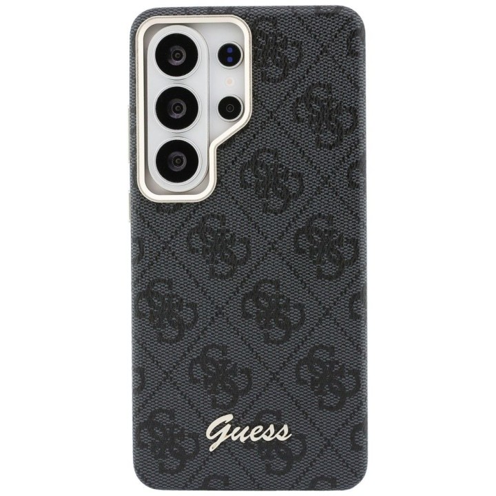 GUESS case for SAMSUNG S26 Ultra GUHMS26L5P4FWMSK (4G Script MagSafe) black