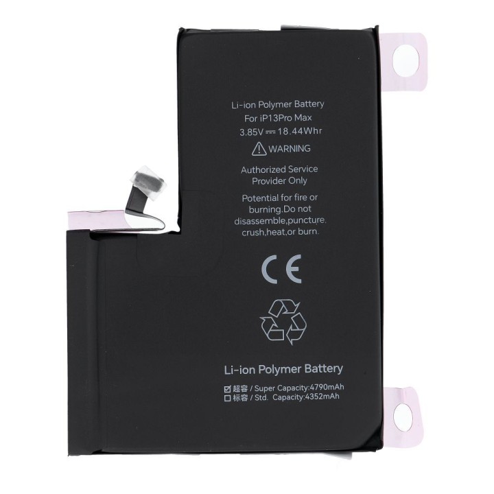 JCID battery that can be paired as new for iPhone 13 PRO MAX (increased capacity)