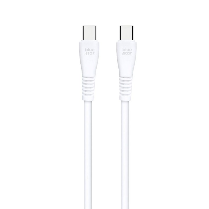 USB-C to USB-C cable Blue Star 3A 60W QC4.0 1 m PJ-DQ1-C white