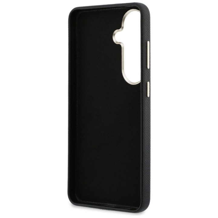GUESS чехол для SAMSUNG S26 GUHCS26S5PS4RGGK (Grained Big 4G Metal Logo) черный