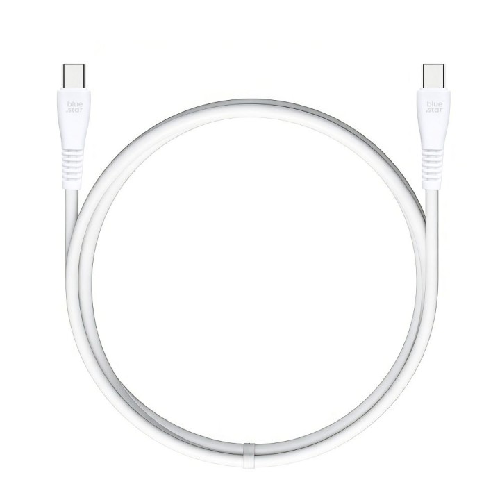 Cable USB C to USB C Blue Star 3A 60W QC4.0 1 m PJ-DQ1-C white