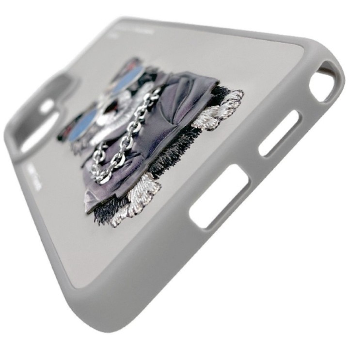 NIMMY futerał GLASSES COOL DOG do SAMSUNG S26 Ultra szary