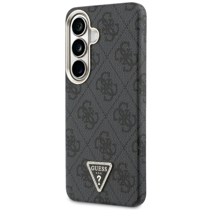 GUESS чехол для SAMSUNG S26 GUHMS26SP4GTDGMK (4G Triangle Logo MagSafe) черный