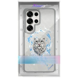 NIMMY case PANTERA compatible with Magsafe for SAMSUNG S26 Ultra light grey