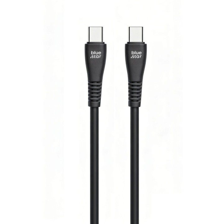 Кабель USB-C – USB-C Blue Star 3A 60W QC4.0 1 m PJ-DQ1-C чорний