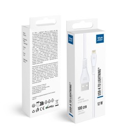 Кабель USB A для Lightning Blue Star 2A 12W 1 m PJ-DG5-A белый