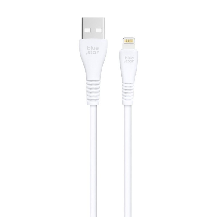 Кабель USB A для Lightning Blue Star 2A 12W 1 m PJ-DG5-A білий
