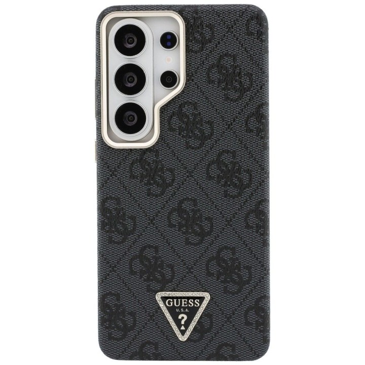 GUESS чохол для SAMSUNG S26 Ultra GUHMS26LP4GTDGMK (4G Triangle Логотип Magsafe) чорний