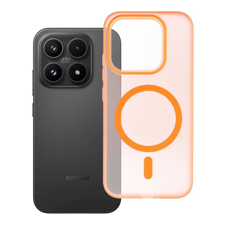 Case for Xiaomi 17 Go Orange compatible with MagSafe orange