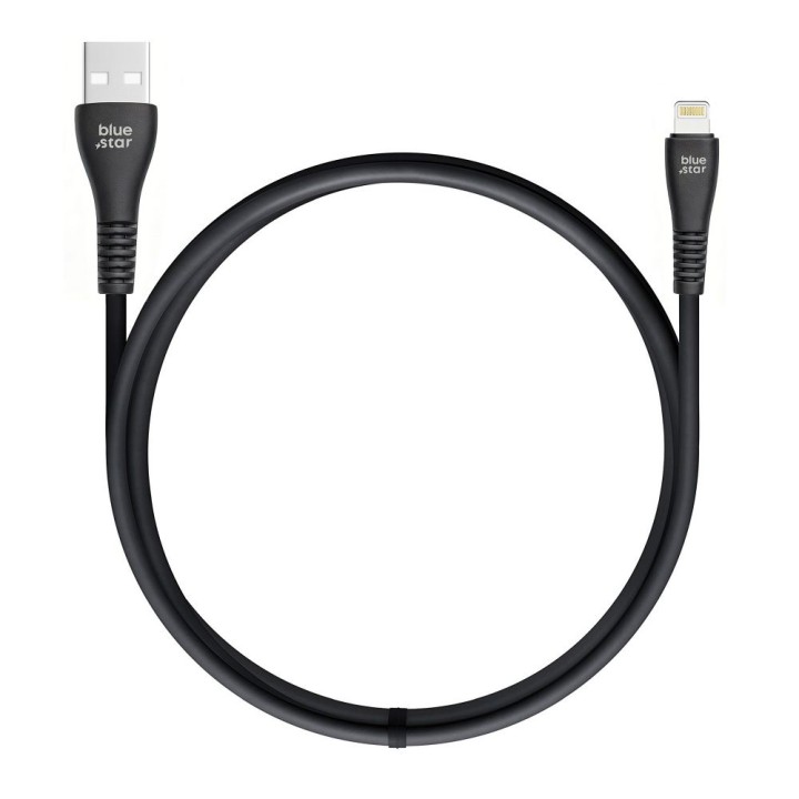 Кабель USB A для Lightning Blue Star 2A 12W 1 m PJ-DG5-A чорний