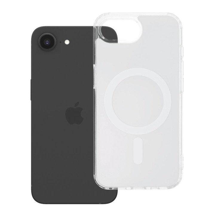 Etui na iPhone 16e (SE4 2025) / 17e Clear Fusion Mag Cover zgodne z MagSafe białe