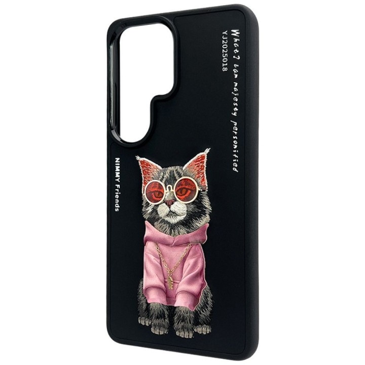 NIMMY чохол GLASSES COOL CAT для SAMSUNG S26 Ultra чорний