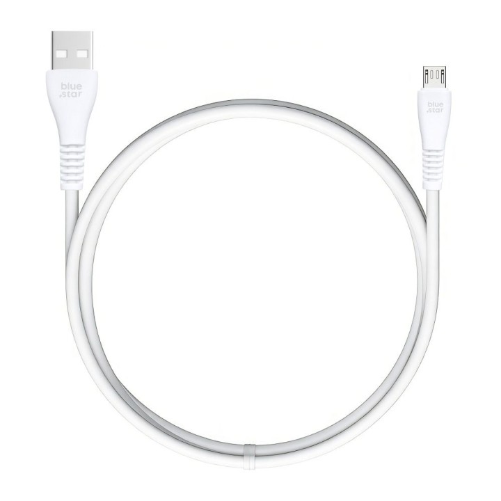 Kabel USB A do Micro USB Blue Star 2A 12W 1 m PJ-DG3-A biały