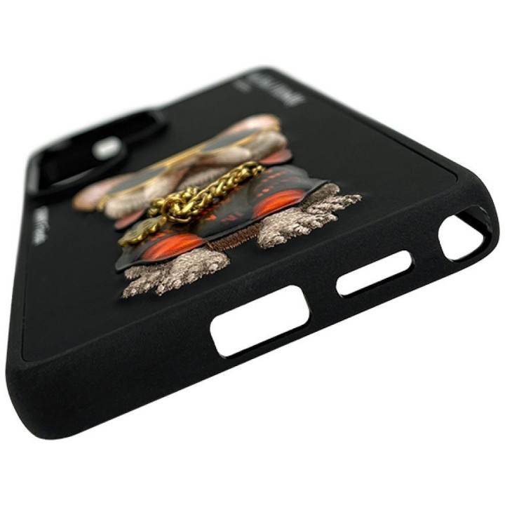 NIMMY case GLASSES COOL DOG for SAMSUNG S26 Ultra black