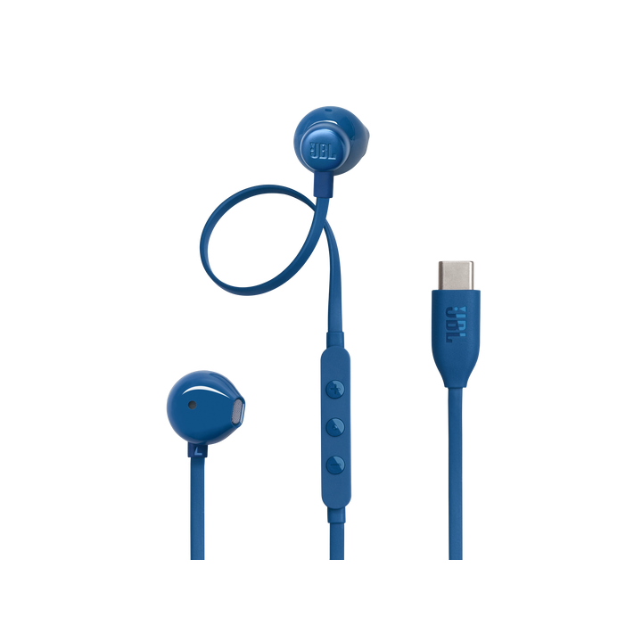 Дротові навушники-вкладиші USB C JBL 305C сині
