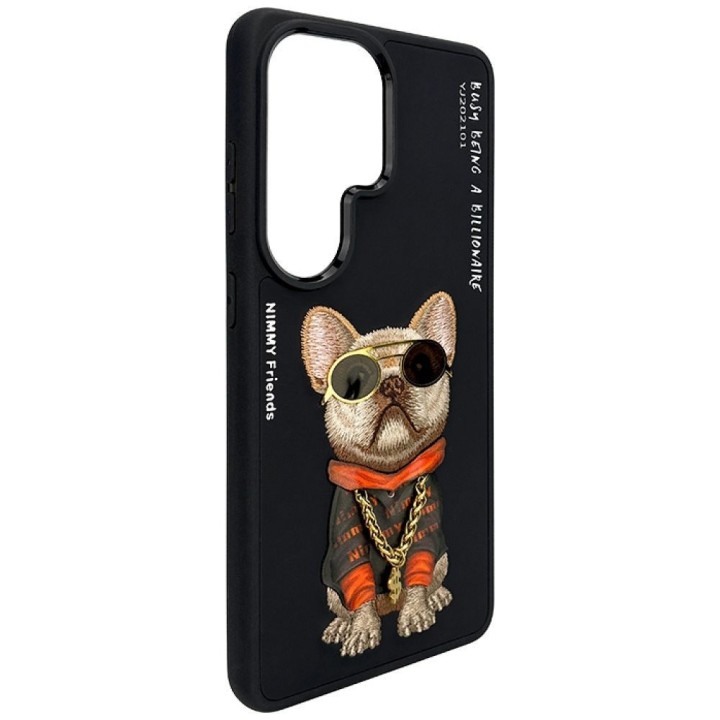 NIMMY case GLASSES COOL DOG for SAMSUNG S26 Ultra black