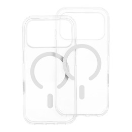 Чехол для iPhone 16e (SE4 2025) / 17e Forcell F-Protect Clear Hybrid Premium совместимый с MagSafe прозрачный 0INT