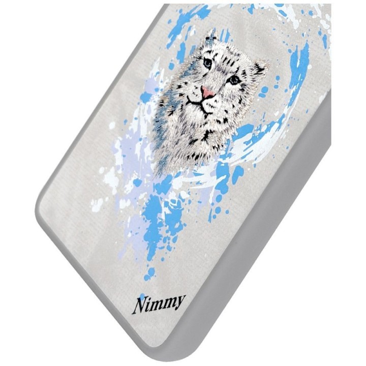 NIMMY чехол PANTERA, совместимый с MagSafe, для SAMSUNG S26 Ultra светло-серый