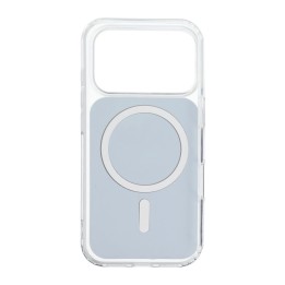 Чехол для iPhone 16e (SE4 2025) / 17e Clear Fusion Mag Cover совместимый с MagSafe черный