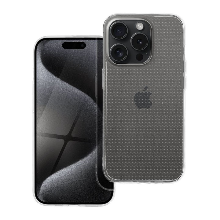 Чохол для iPhone 15 PRO Clear Case 2 mm Box прозорий