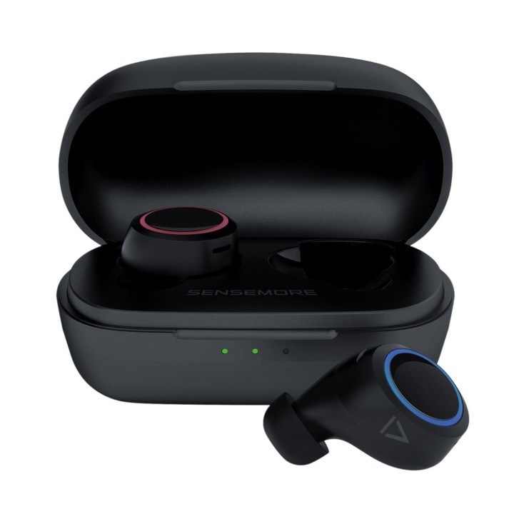 Wireless headphones in-ear Creative Sensemore Air black