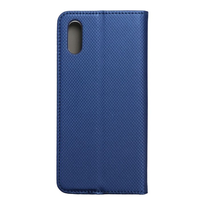 Etui z klapką na Xiaomi Redmi 9A Smart Case Book granatowe