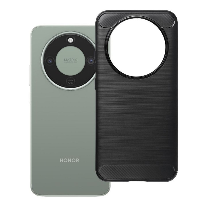 Чохол для Honor Magic 8 LITE Carbon 2.0 чорний