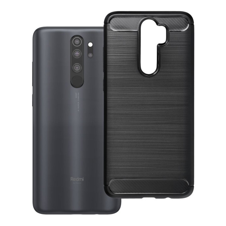 Чохол для Xiaomi Redmi Note 8 PRO Carbon 2.0 чорний