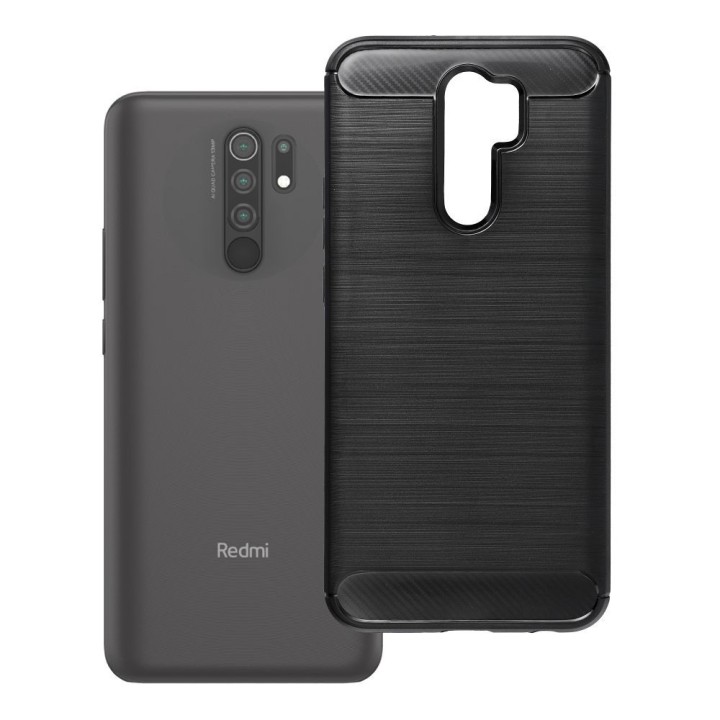 Чехол для Xiaomi Redmi 9 Carbon 2.0 черный