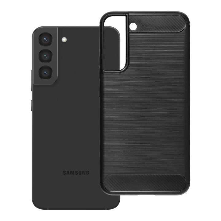 Чехол для Samsung S22 PLUS Carbon 2.0 черный