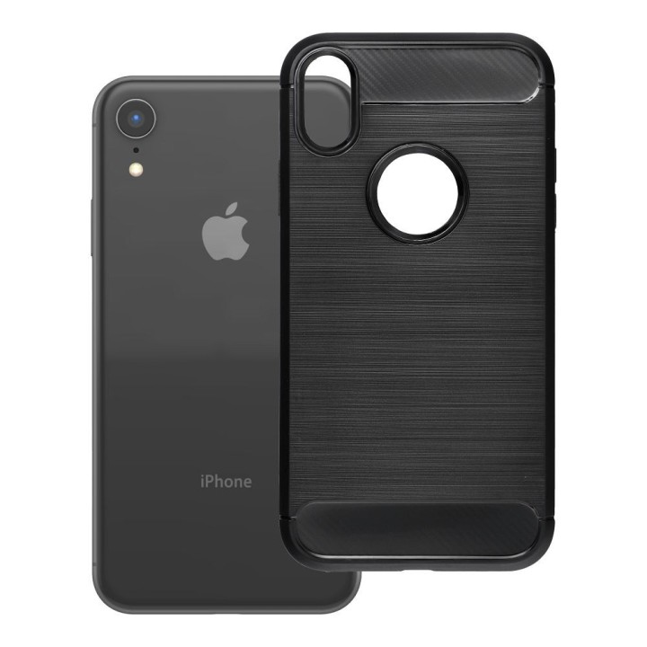 Чохол для iPhone XR Carbon 2.0 чорний