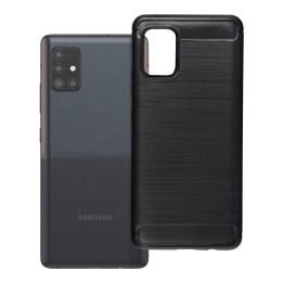 Чехол для Samsung A51 5G Carbon 2.0 черный