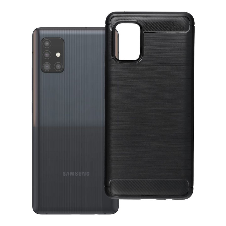 Etui na Samsung A51 5G Carbon 2.0 czarny